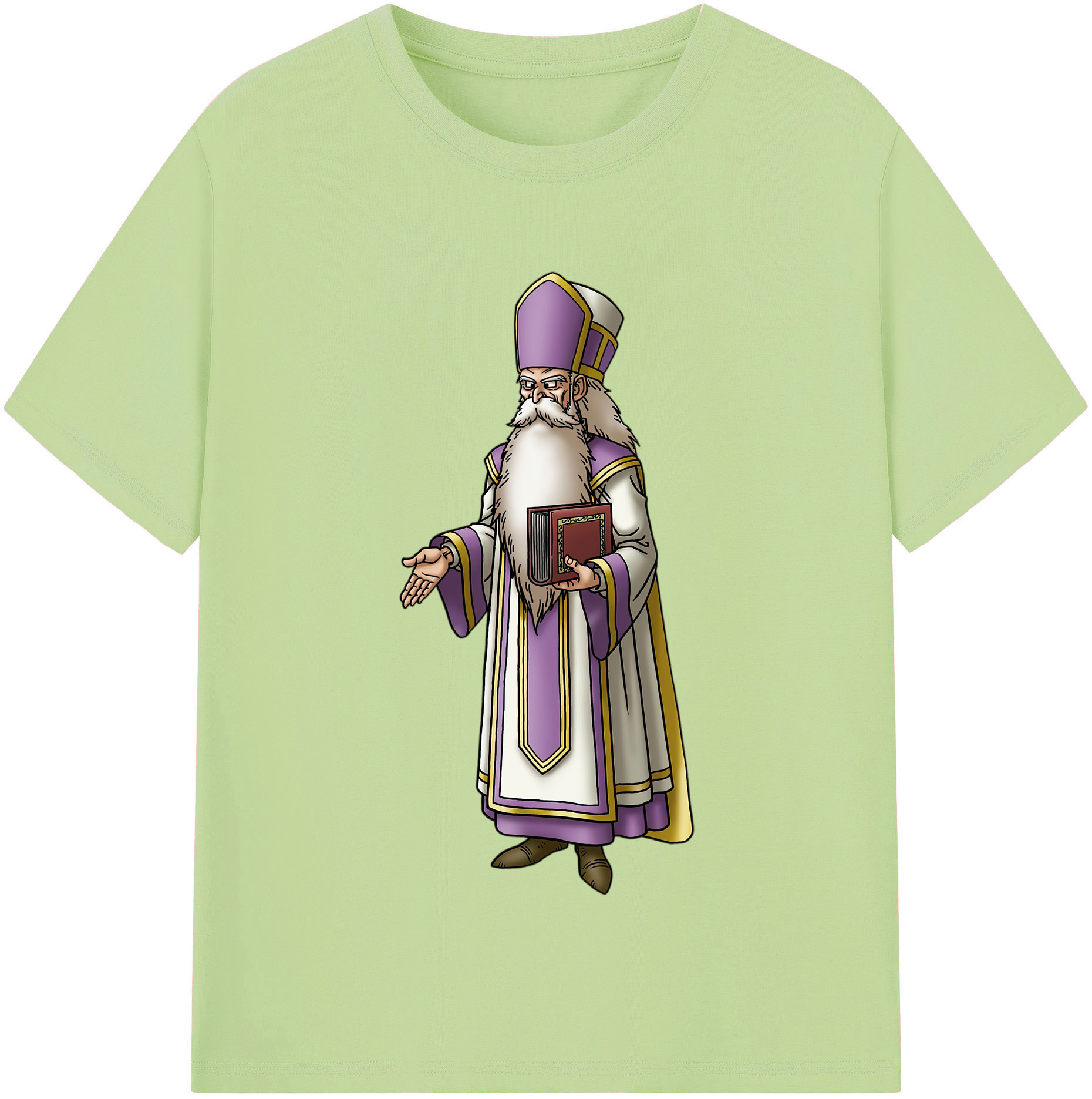 （画像用） ドラゴンクエスト Doragon Kuesuto Dragon Quest 綿100％半袖Tシャツ（フロントプリント）